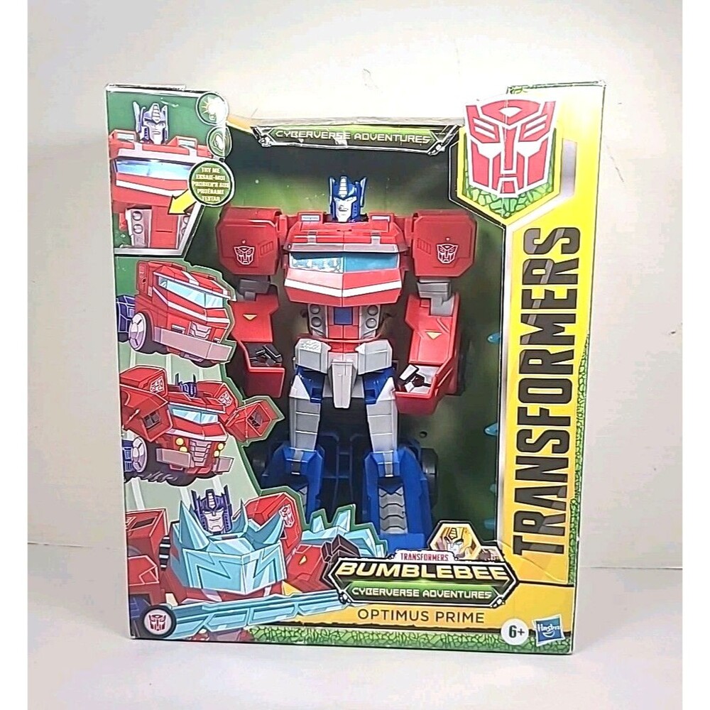 Transformers Bumblebee Cyberverse Adventures Optimus Prime Figure Hasbro 2021